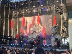 Kreator en el Sun and Thunder Fest 2025 en el Marenostrum de Fuengirola