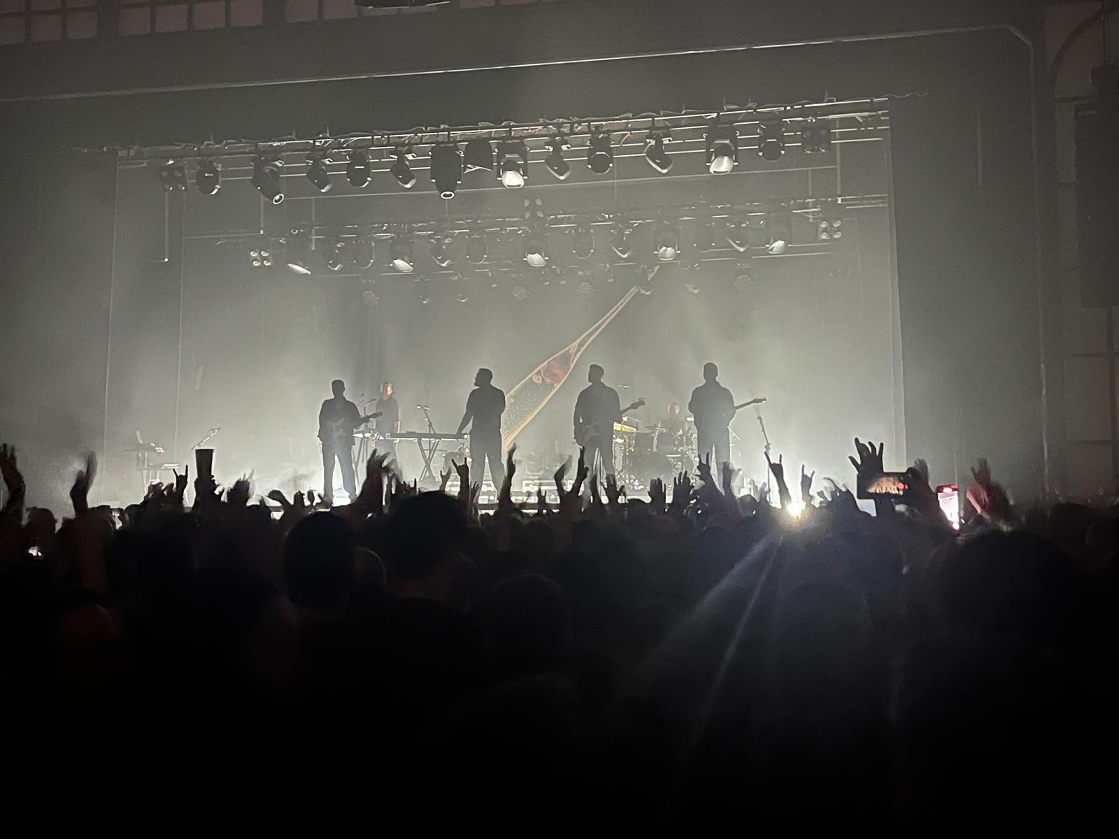 Leprous, durante su actuación en Príncipe Pío, Madrid, en 2024