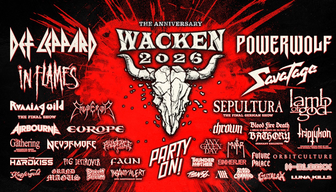 Avance de bandas Wacken 2026