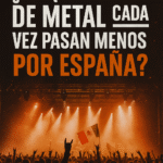 Cada vez menos giras de metal pasan por España