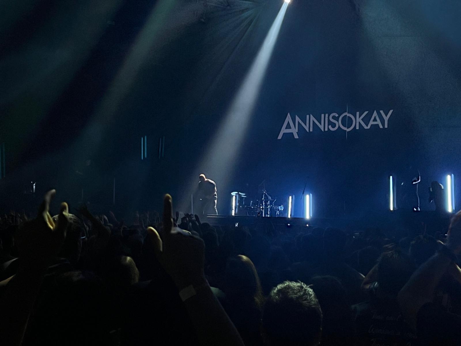 Annisokay, en Vistalegre (Madrid) teloneando a Within Temptation