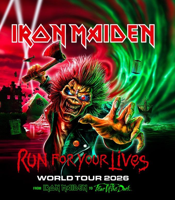 Iron Maiden anuncia fechas en Europa para 2026