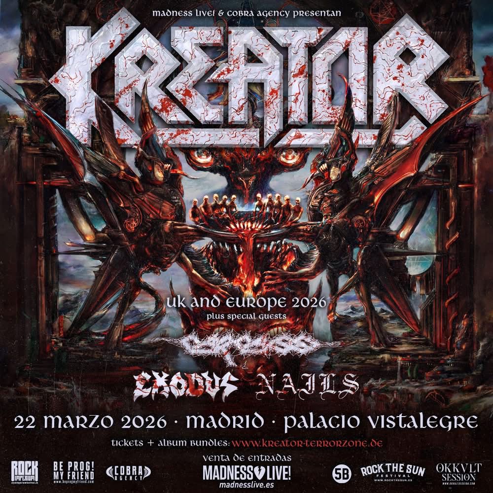 Kreator Madrid 2026