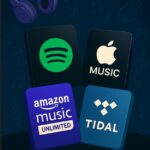 Comparativa 2025: Spotify, Apple Music, Amazon Music y Tidal, ¿Mejor plataforma de música en streaming?