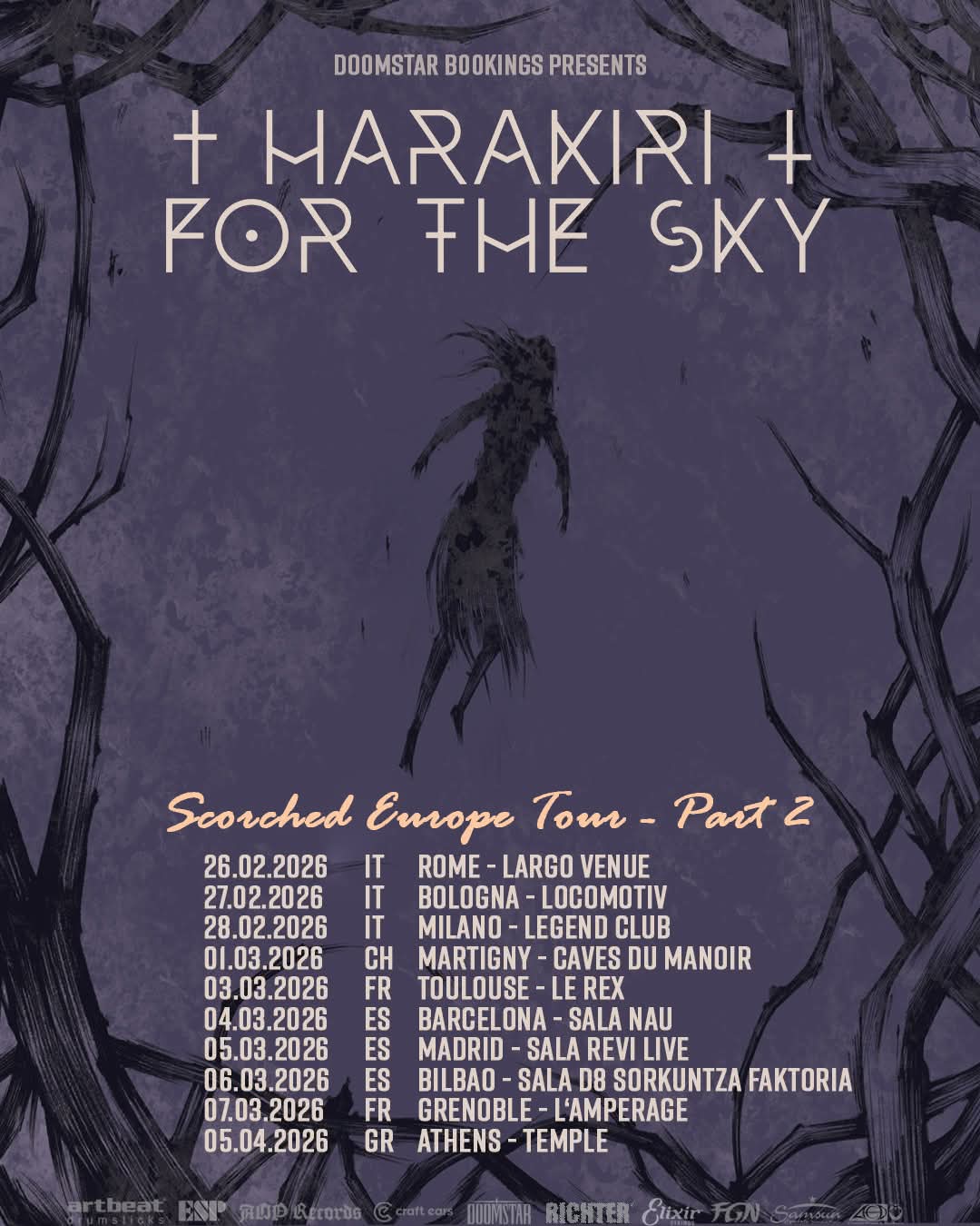 Harakiri For the Sky España 2026