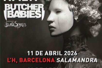 Infected Rain, Butcher Babies, Abril 2026 España Madrid Barcelona