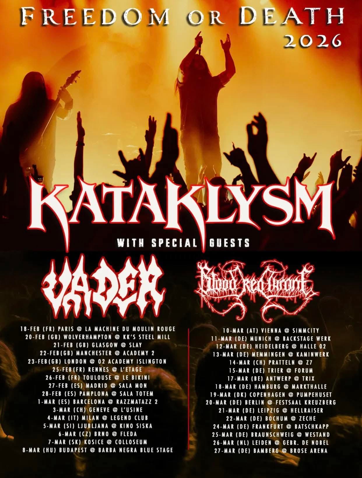 Kataklysm Madrid 2026