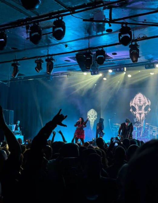 Lacuna Coil, Madrid, 2025, La Riviera