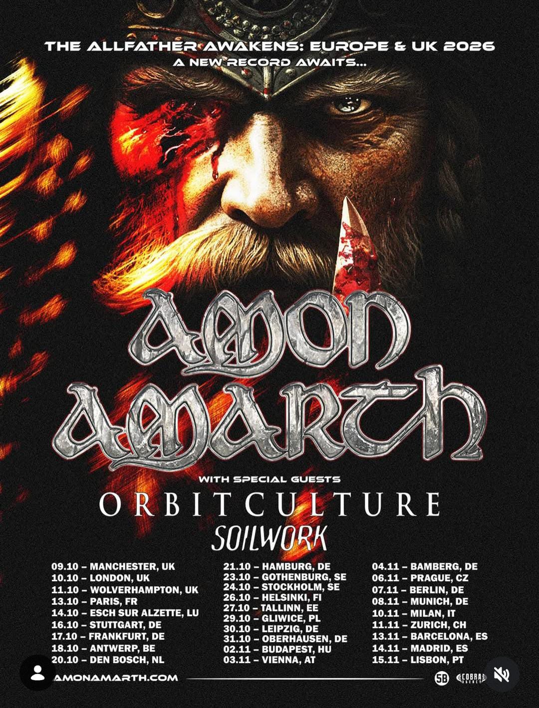 Amon Amarth Madrid 2026