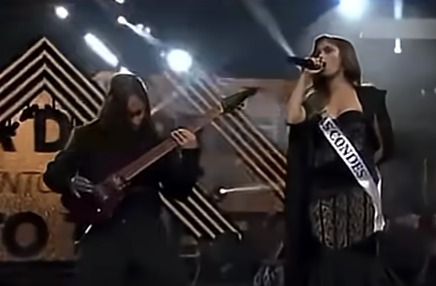 Ignacia Fernandez, metal gutural, Miss Chile