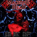 Machine Head España abril 2026