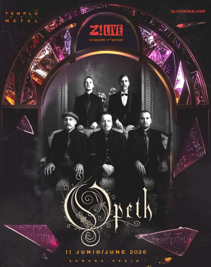 Opeth, cabeza de cartel del Z-Live 2026