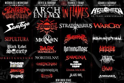 Cartel por días, Leyendas del Rock 2026