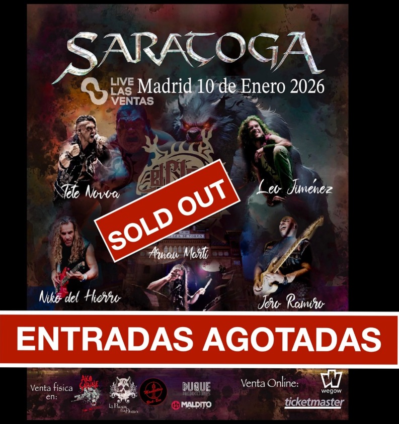 Saratoga, Sold Out en Madrid