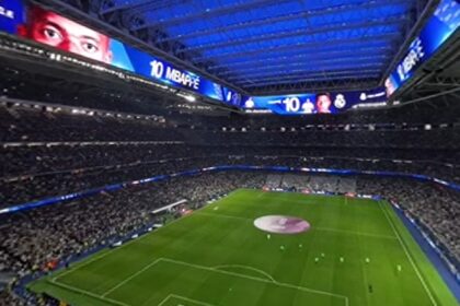 Enter Sandman, de Metallica, sonando en el Santiago Bernabéu con el Real Madrid