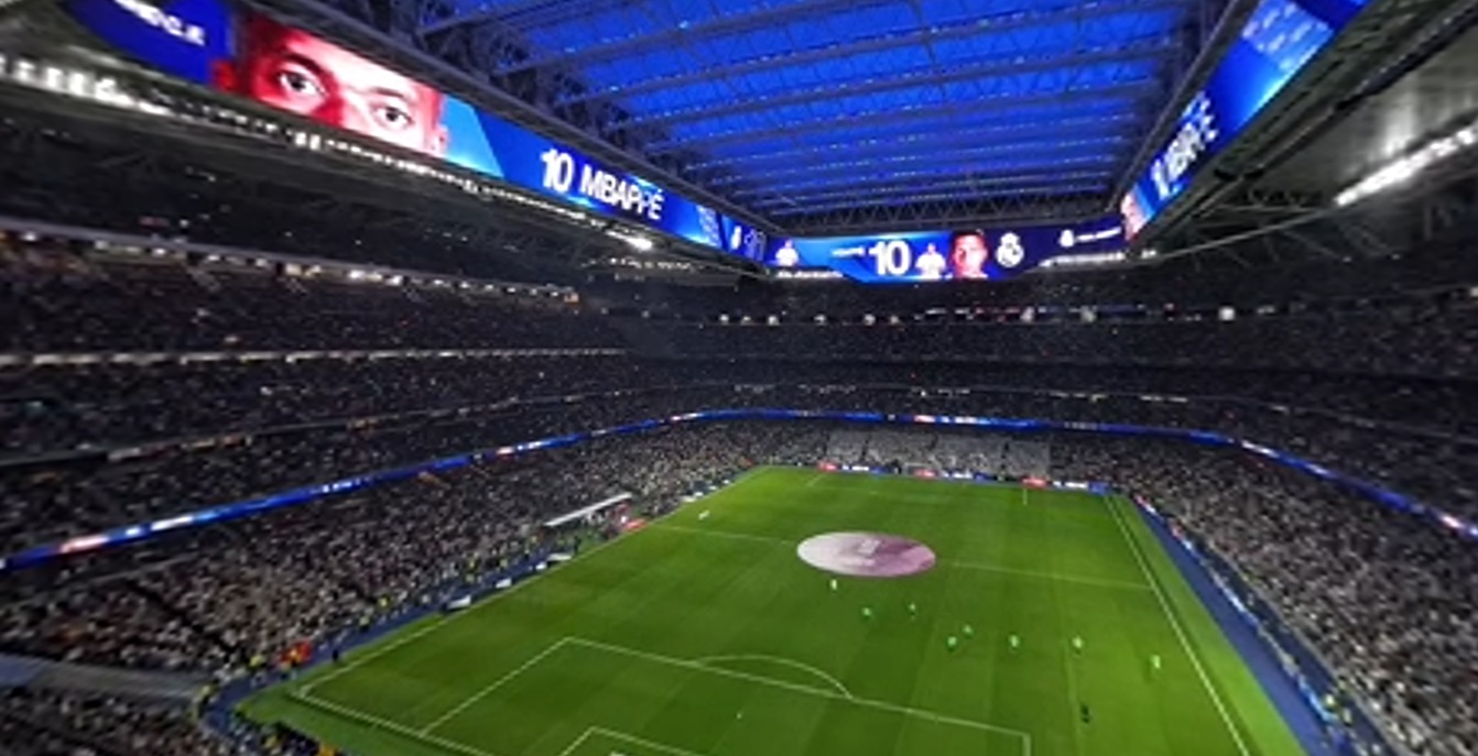 Enter Sandman, de Metallica, sonando en el Santiago Bernabéu con el Real Madrid