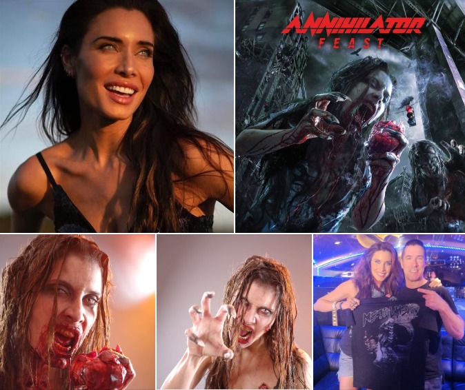 Annihilator, Feast, Pilar Rubio