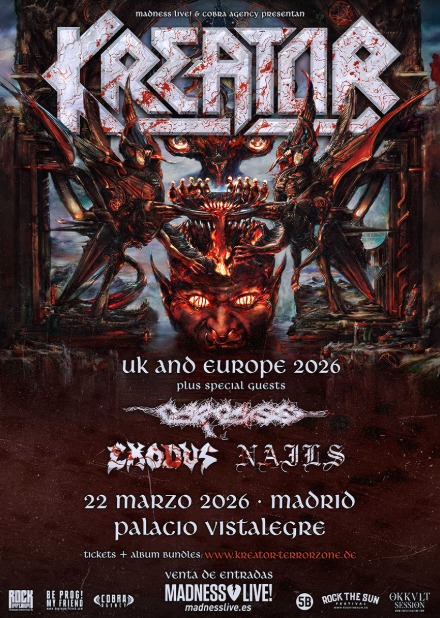 Kreator Madrid 2026