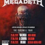 Fechas gira despedida Megadeth España 2026