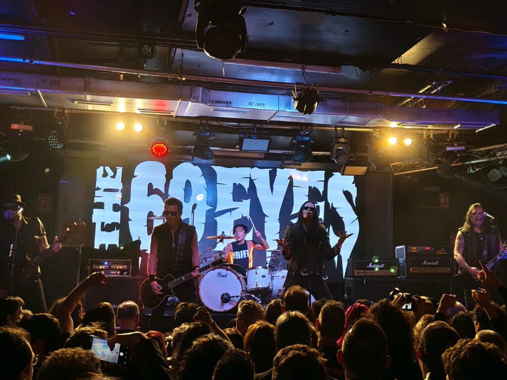 The 69 Eyes en su concierto en Madrid en enero de 2026 junto a D-A-D en Madrid (Sala Mon)