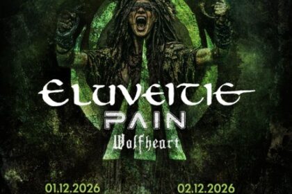 Eluveitie, Pain y Wolfheart, Madrid y Barcelona 2026