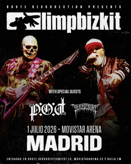 Limp Bizkit Madrid 1 julio 2026