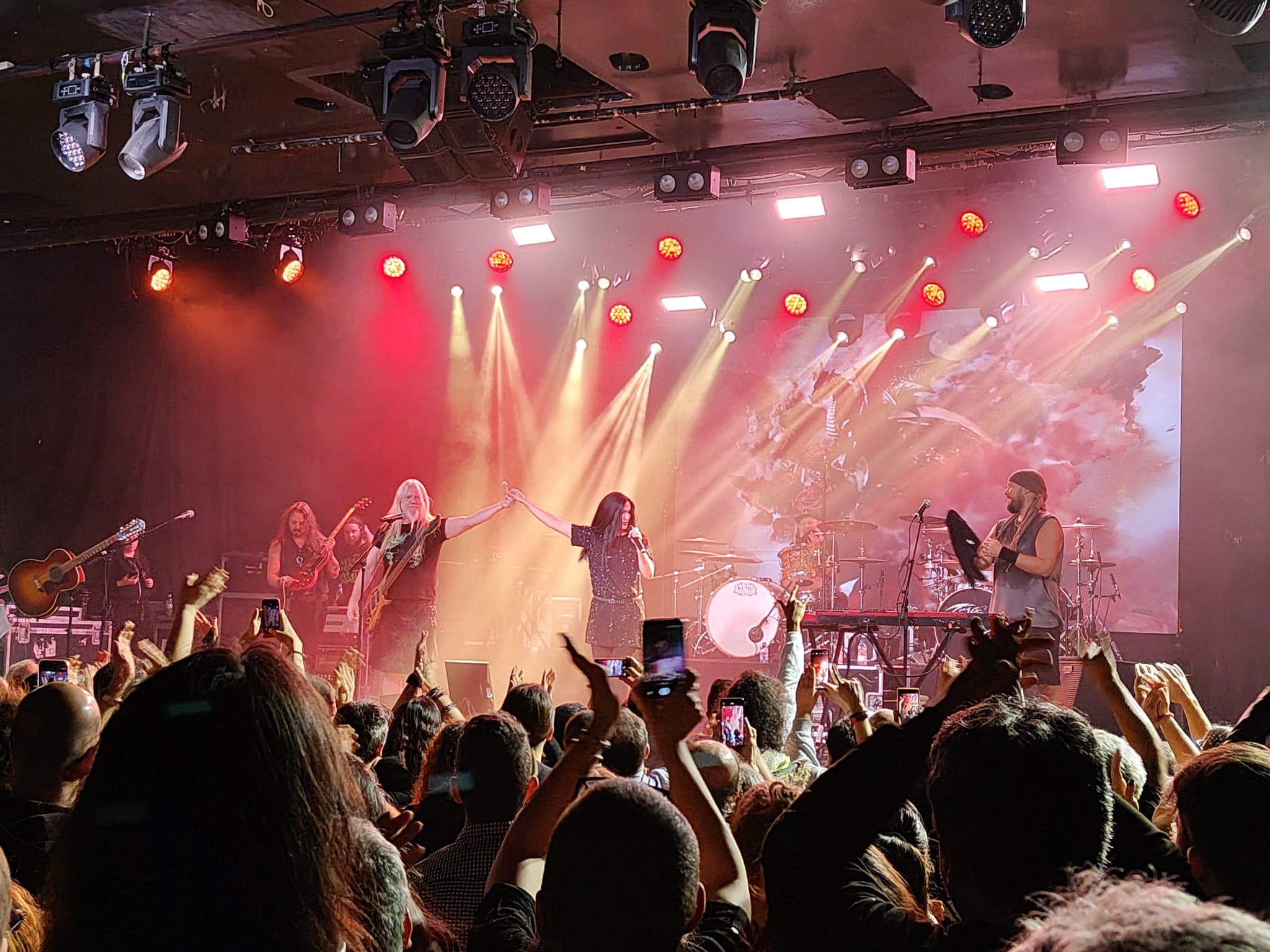 Tarja y Marko Hietala Madrid 2026 La Riviera