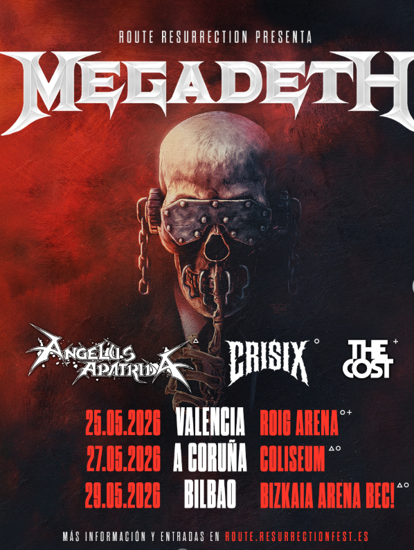 Invitados Megadeth España