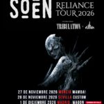 Soen cambio de sala Madrid