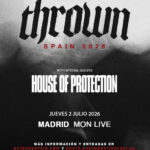 Thrown Madrid julio 2026
