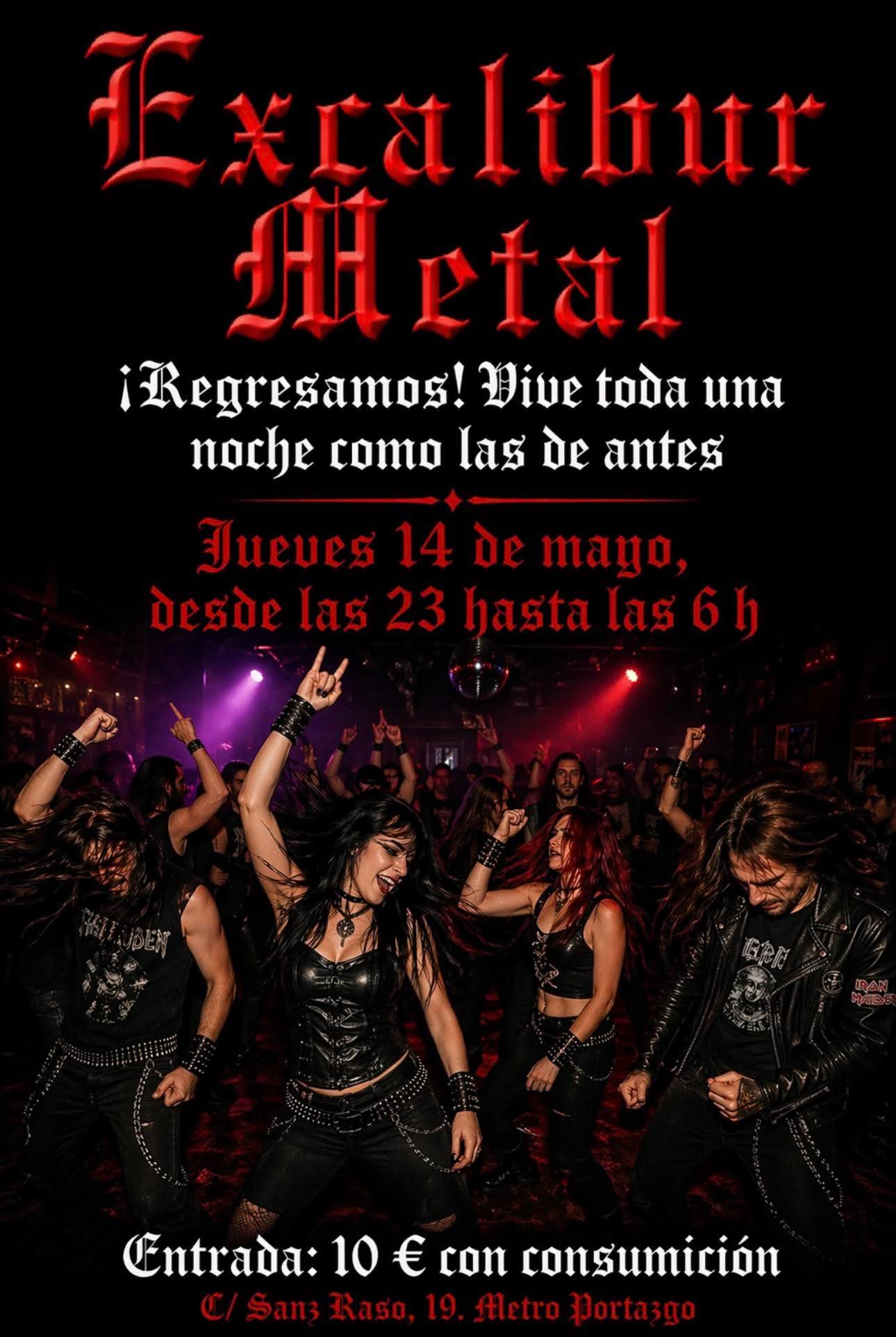 Vuelve Excalibur Madrid