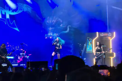 Primer concierto de Alissa con Dragonforce