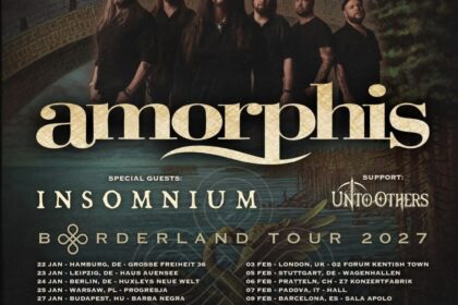 Amorphis Insomnium España 2027 Madrid y Barcelona