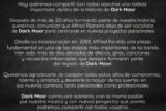 Comunicado Dark Moor