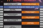 Horarios Z! Live 2026 Jueves