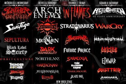 Cartel actualizado Leyendas del Rock 2026