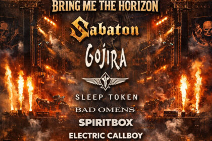 Cartel de festival de metal del futuro