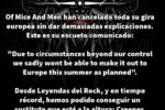 Of Mice and Men Leyendas del Rock