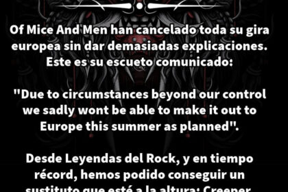 Of Mice and Men Leyendas del Rock
