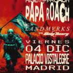 Papa Roach, en Madrid en diciembre de 2026