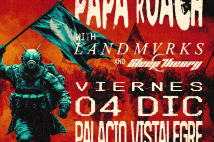 Papa Roach, en Madrid en diciembre de 2026