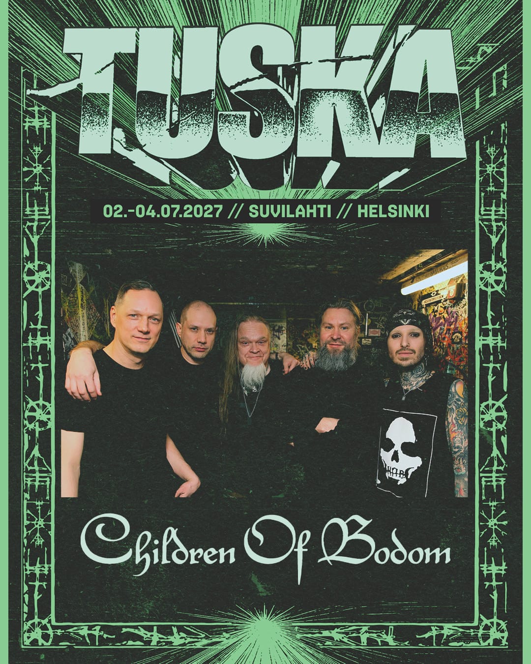 Tuska 2027 ha anunciado a Children of Bodom