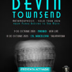 Devin Townsend Madrid y Barcelona 2026