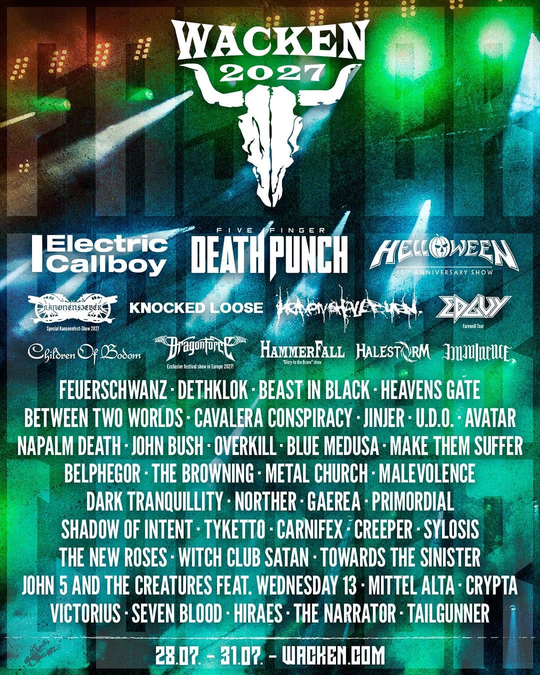 Gran avance Wacken 2027