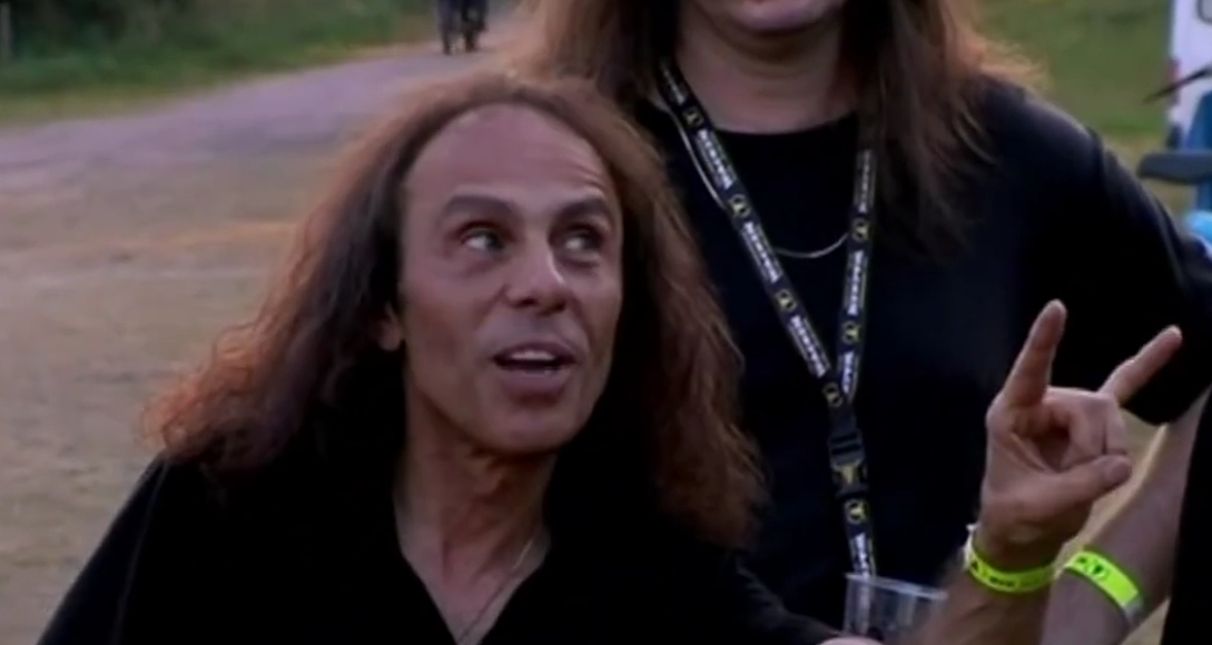 Dio, ¿inventor del gesto de los cuernos en el heavy metal?