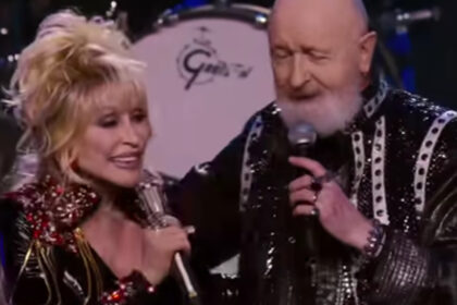 Dolly Parton y Rob Halford