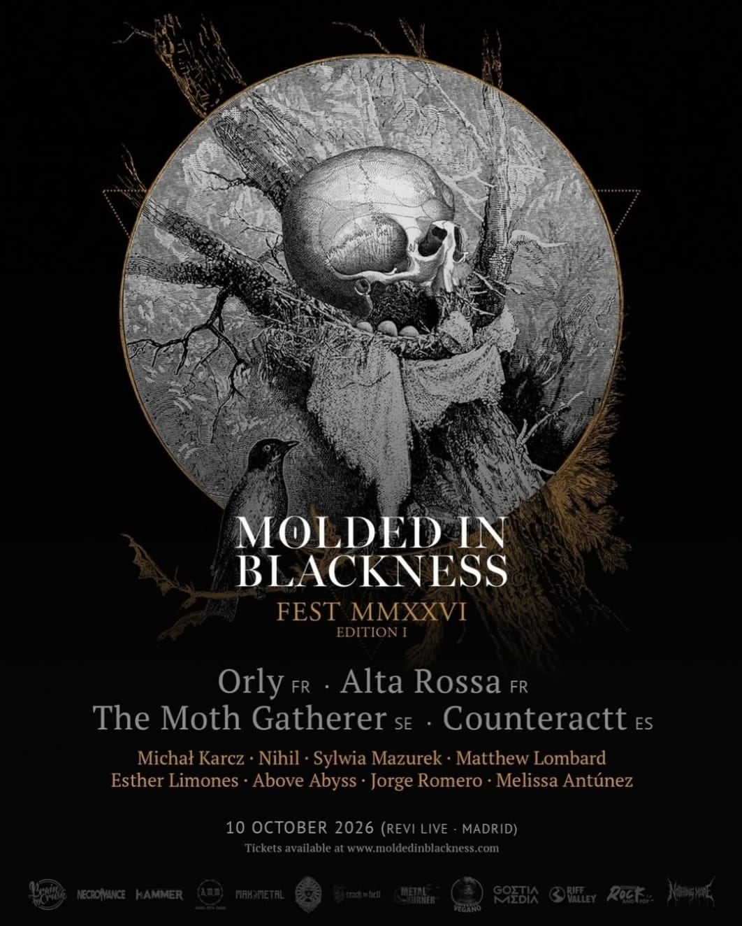 Molded in Darkness festival Madrid 2026