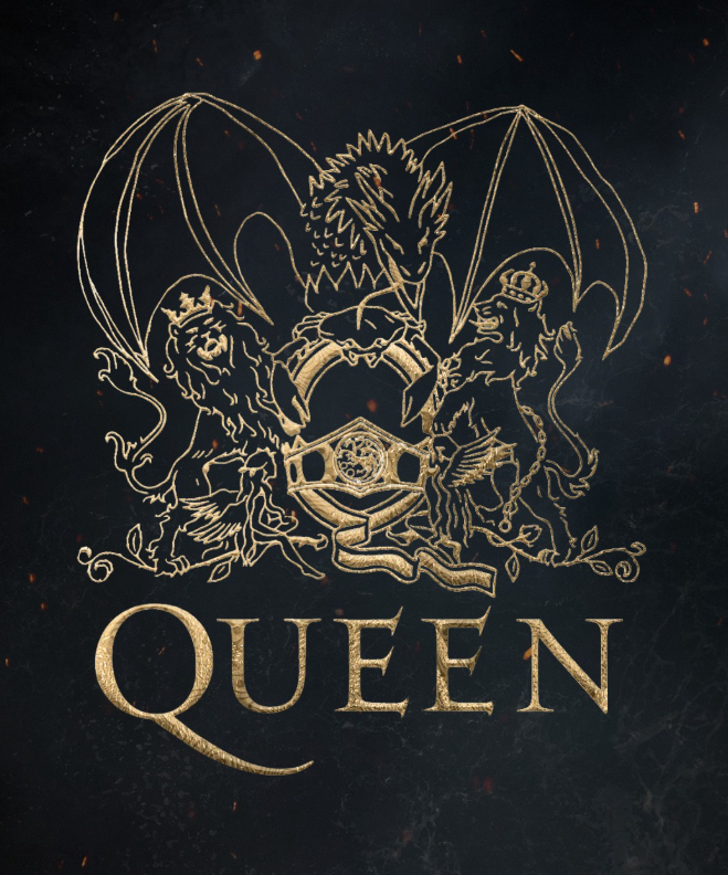 Logo grupo música Queen