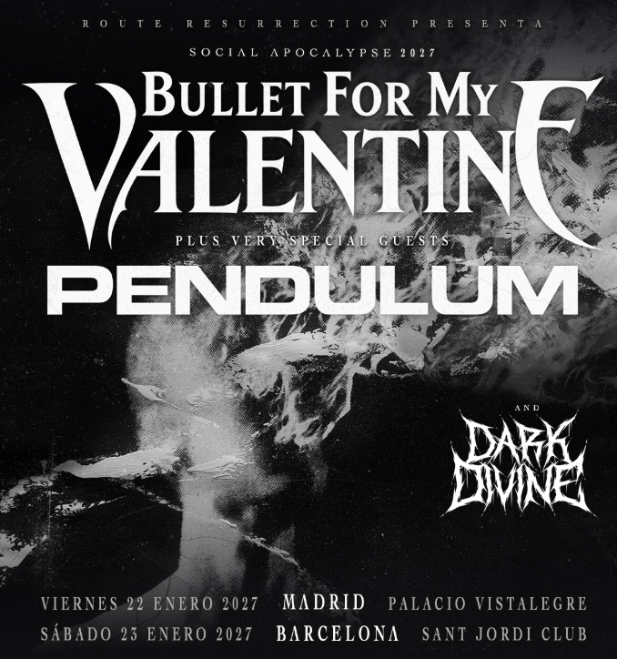 Bullet for my Valentine España 2027