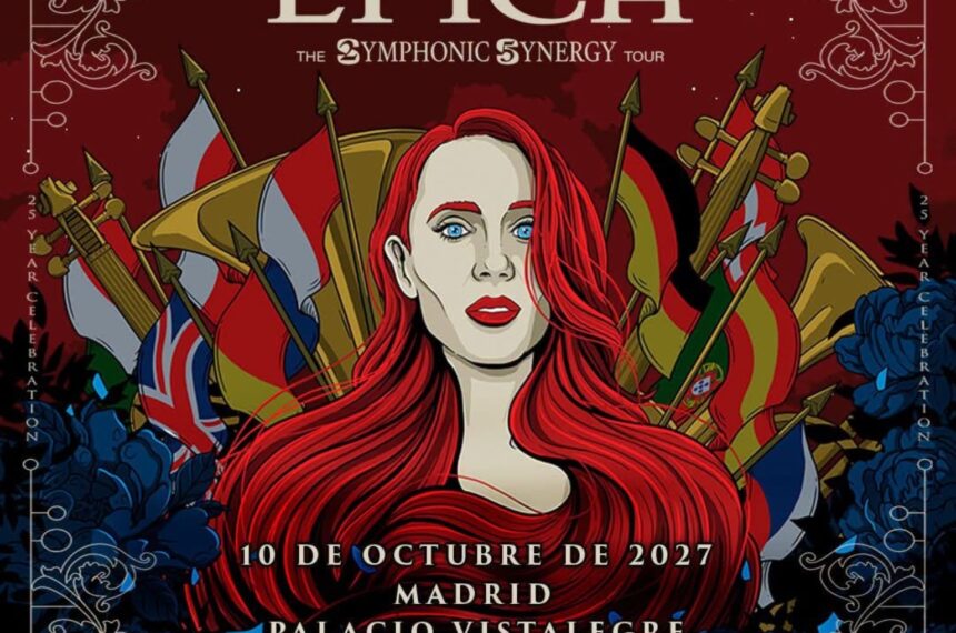 Epica concierto con orquesta en Madrid
